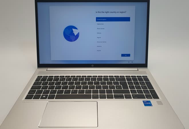 A finished device photographed in the lightbox for the customer portal