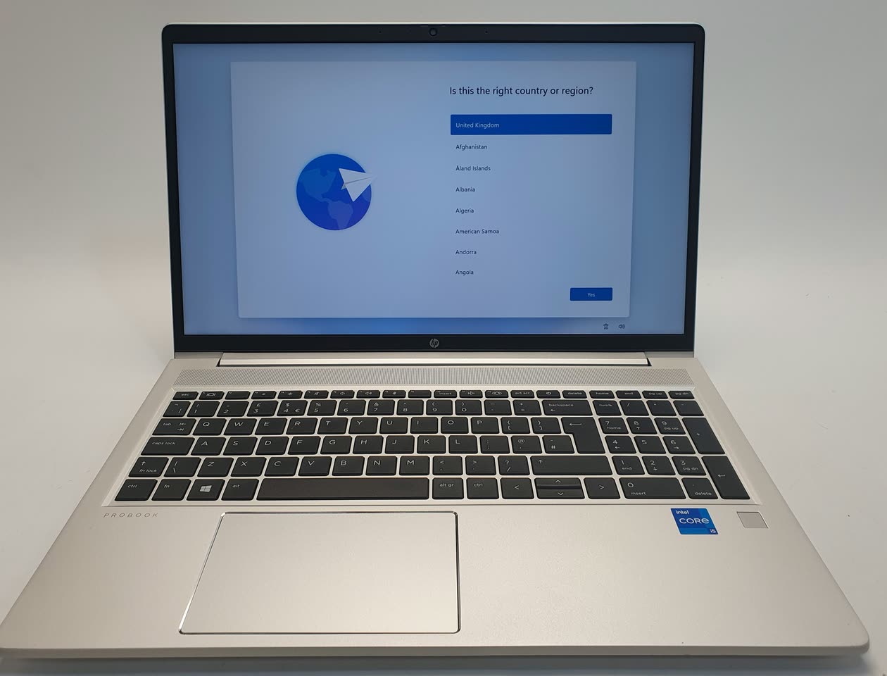 A laptop returned to a near-new finish by the Greensafe vinyl process